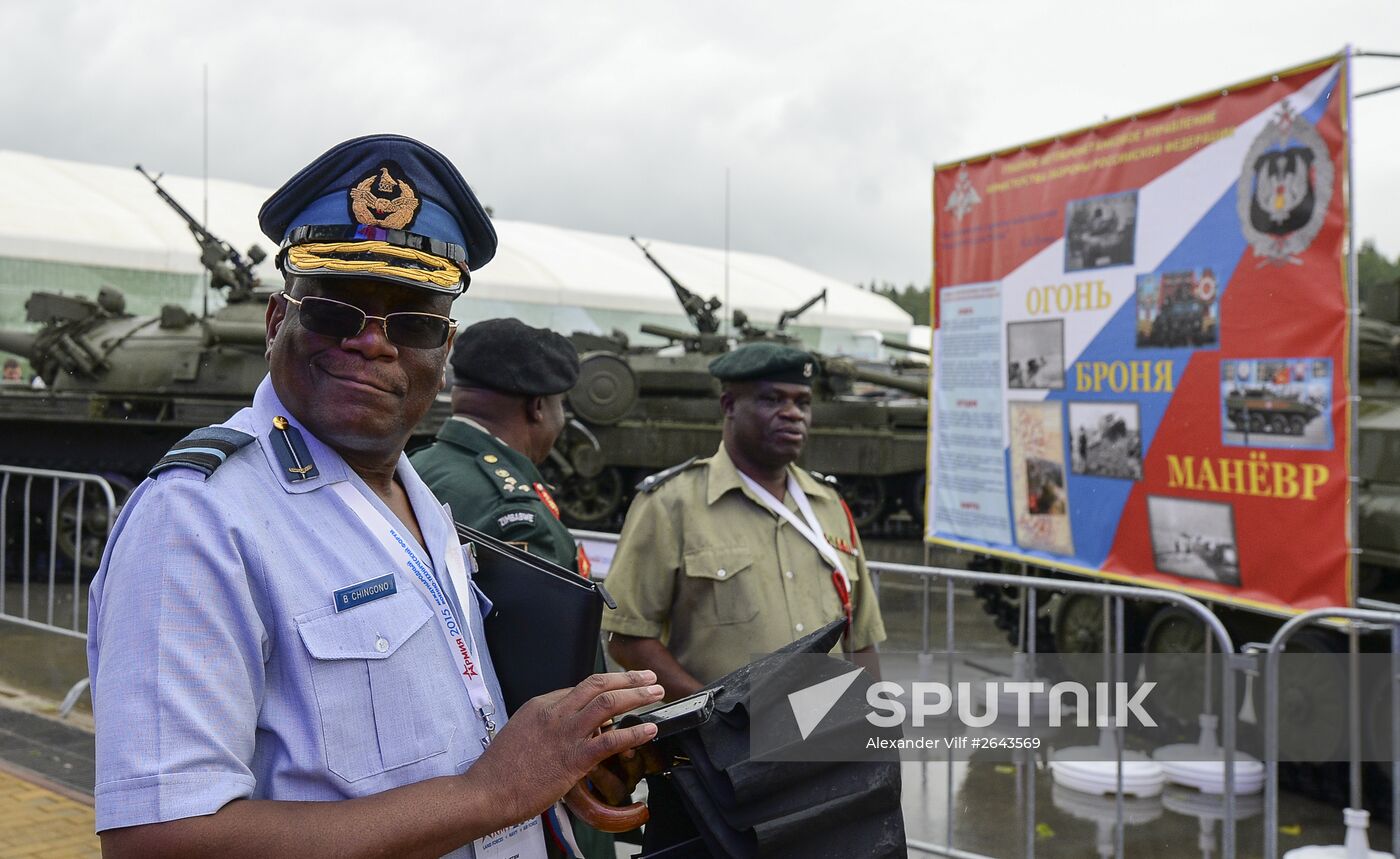 Opening of International Military-Technical Forum ARMY-2015