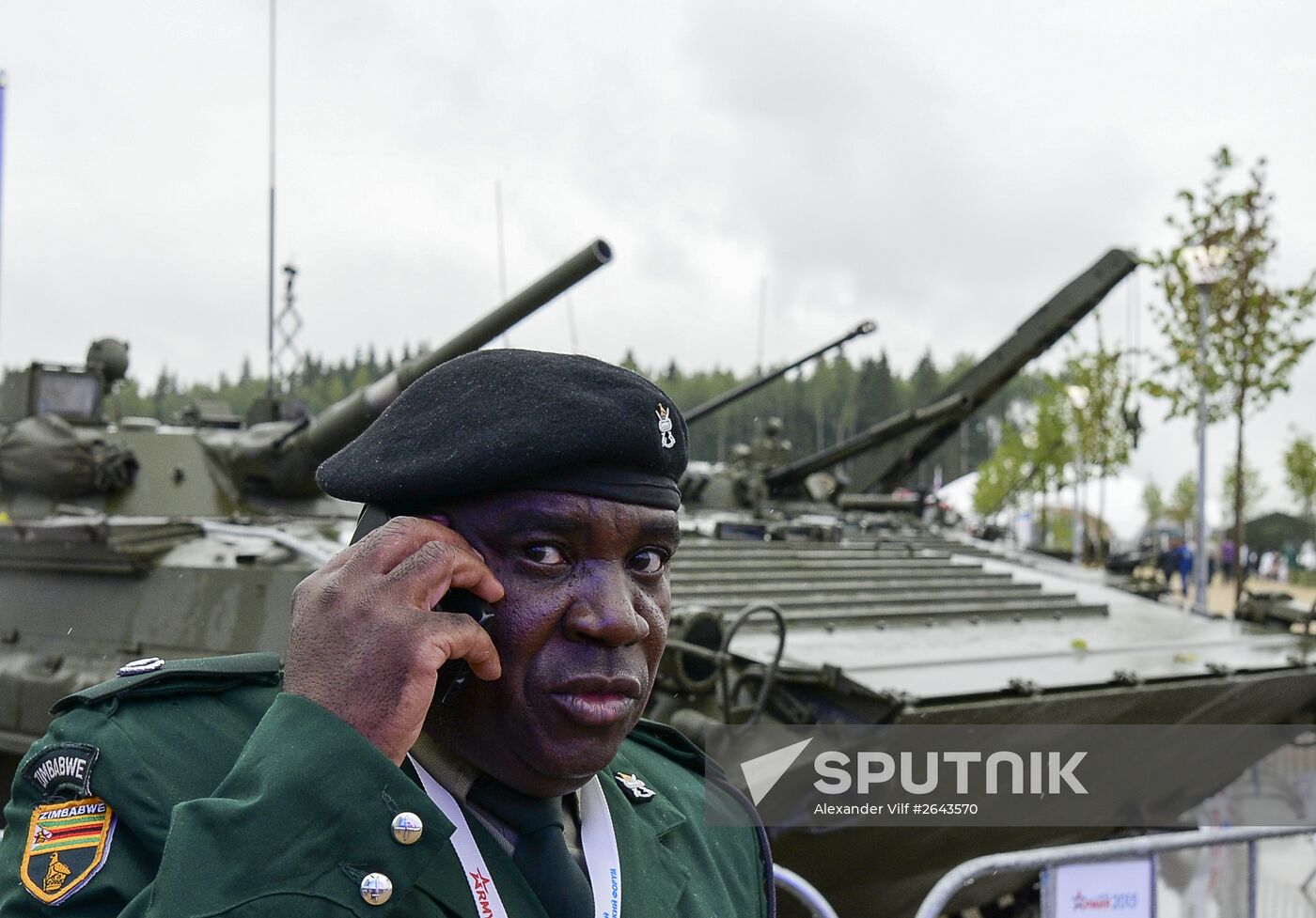 Opening of International Military-Technical Forum ARMY-2015