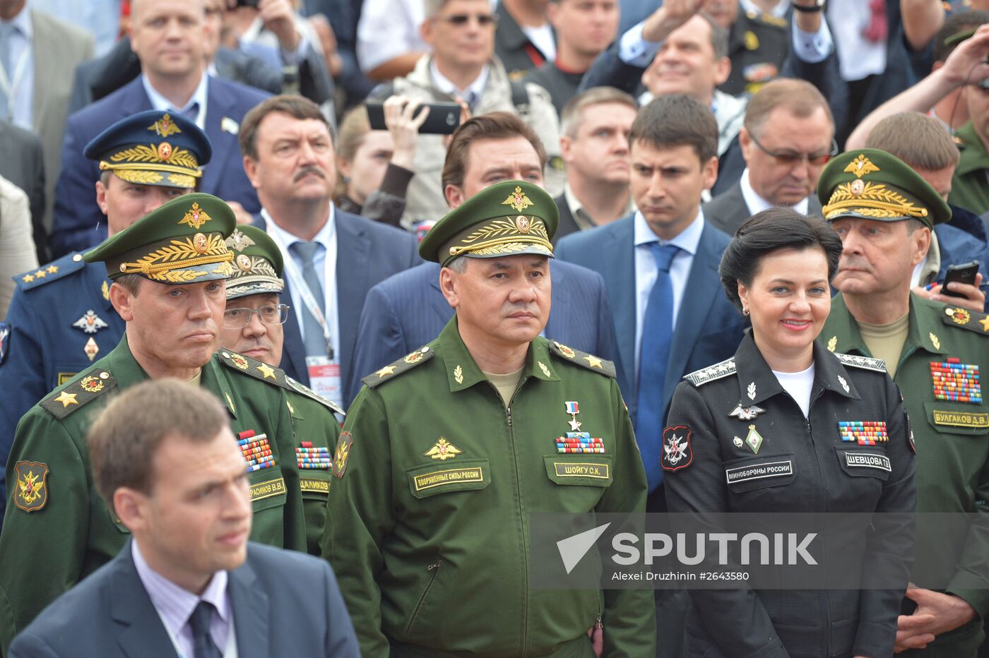 Opening of International Military-Technical Forum ARMY-2015