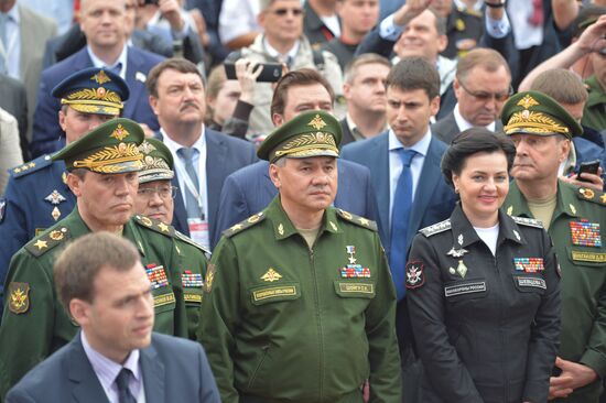 Opening of International Military-Technical Forum ARMY-2015