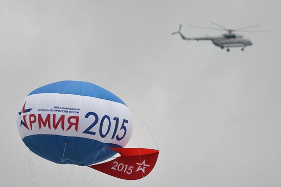 Opening of International Military-Technical Forum ARMY-2015
