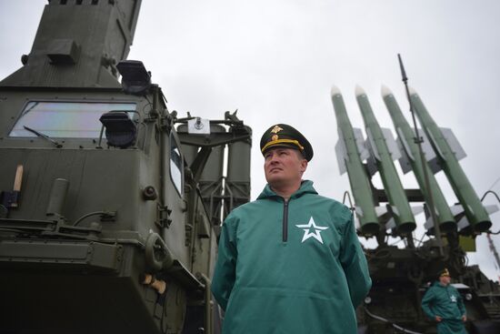Opening of International Military-Technical Forum ARMY-2015