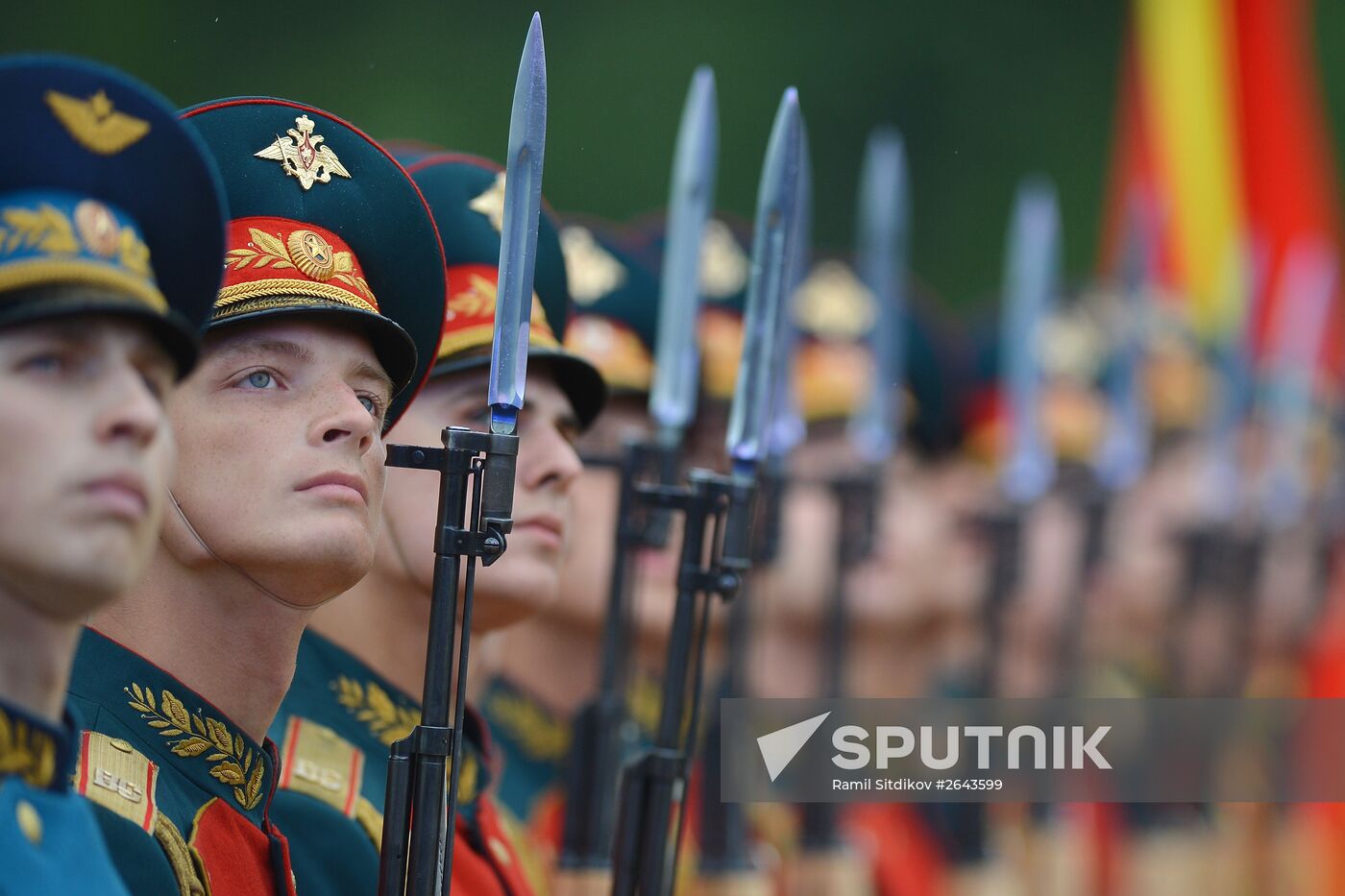 Opening of International Military-Technical Forum ARMY-2015