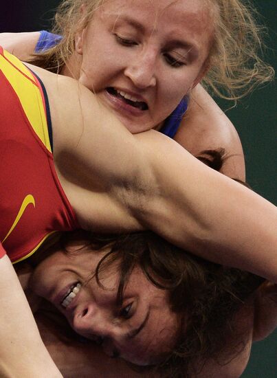 1st European Games. Women's freestyle wrestling. Day Two