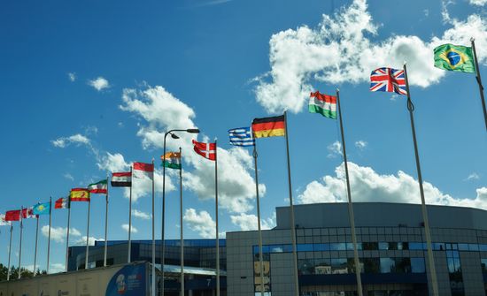 Preparations for opening of St Petersburg International Economic Forum