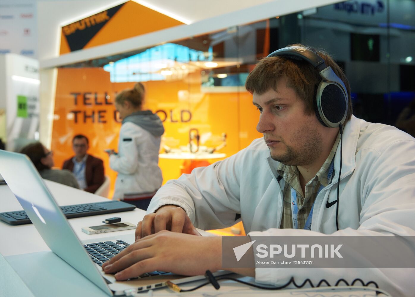 Preparations for opening of St Petersburg International Economic Forum