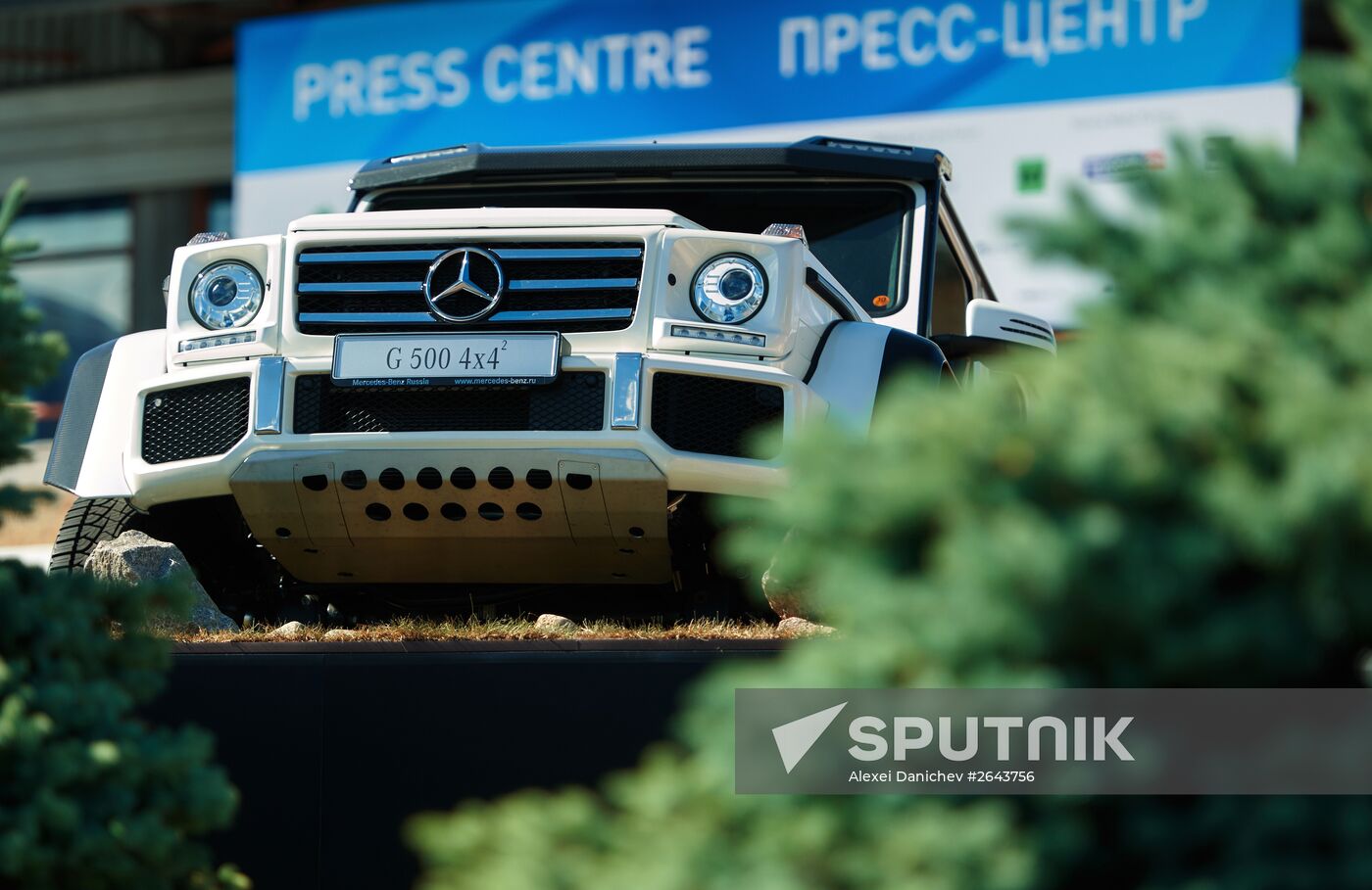 Preparations for opening of St Petersburg International Economic Forum