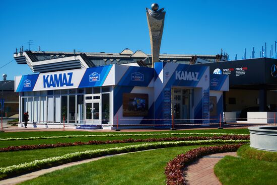 Preparations for opening of St Petersburg International Economic Forum