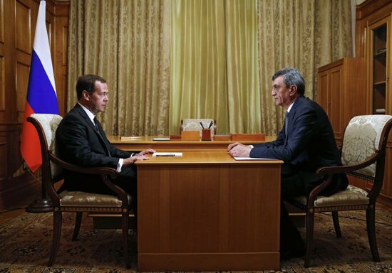 Prime Minister Dmitry Medvedev visits Crimea. Day Two