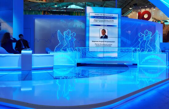Preparations for opening of St Petersburg International Economic Forum