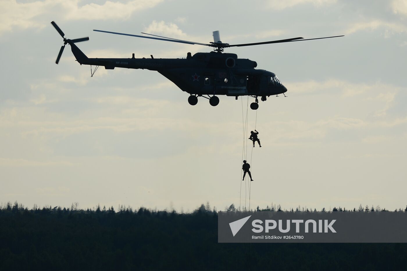 Demonstration program of Army-2015 International Military-Technical Forum