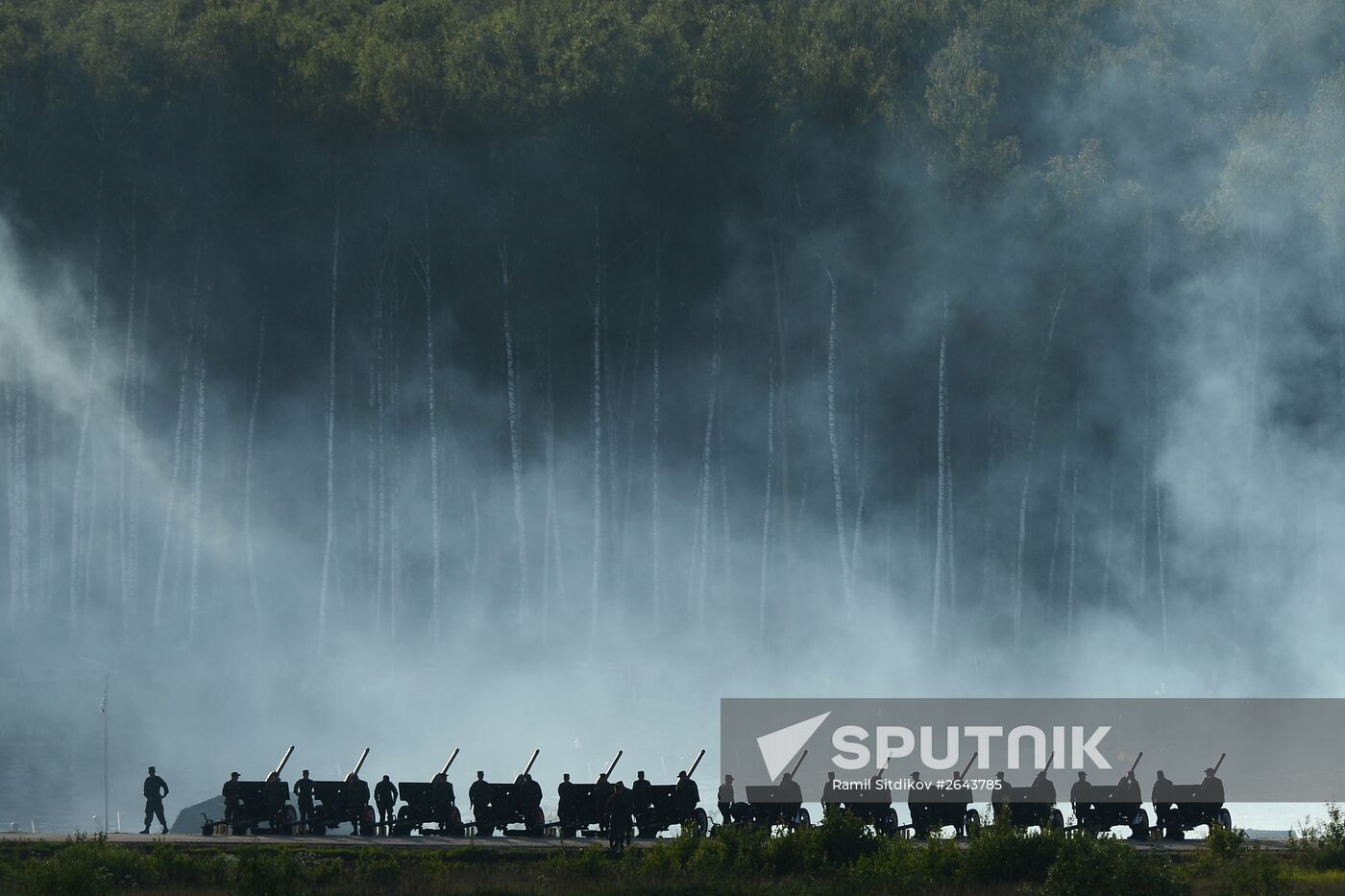 Demonstration program of Army-2015 International Military-Technical Forum