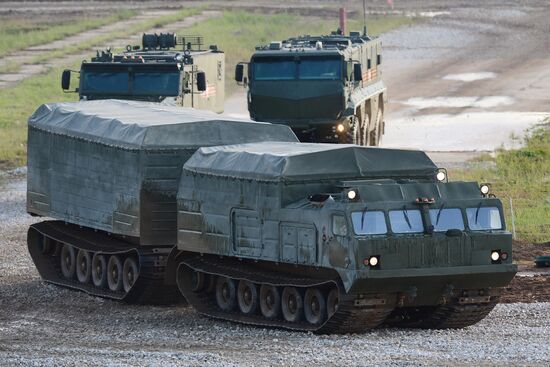 Demonstration program of Army-2015 International Military-Technical Forum
