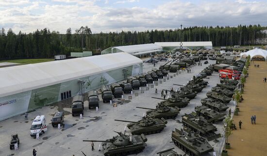 Opening of International Military-Technical Forum ARMY-2015