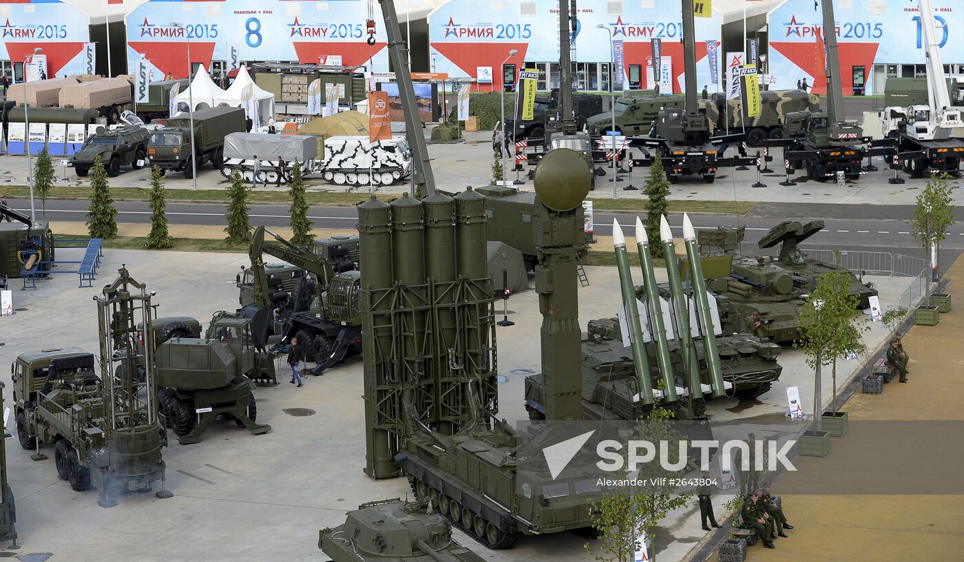 Opening of International Military-Technical Forum ARMY-2015