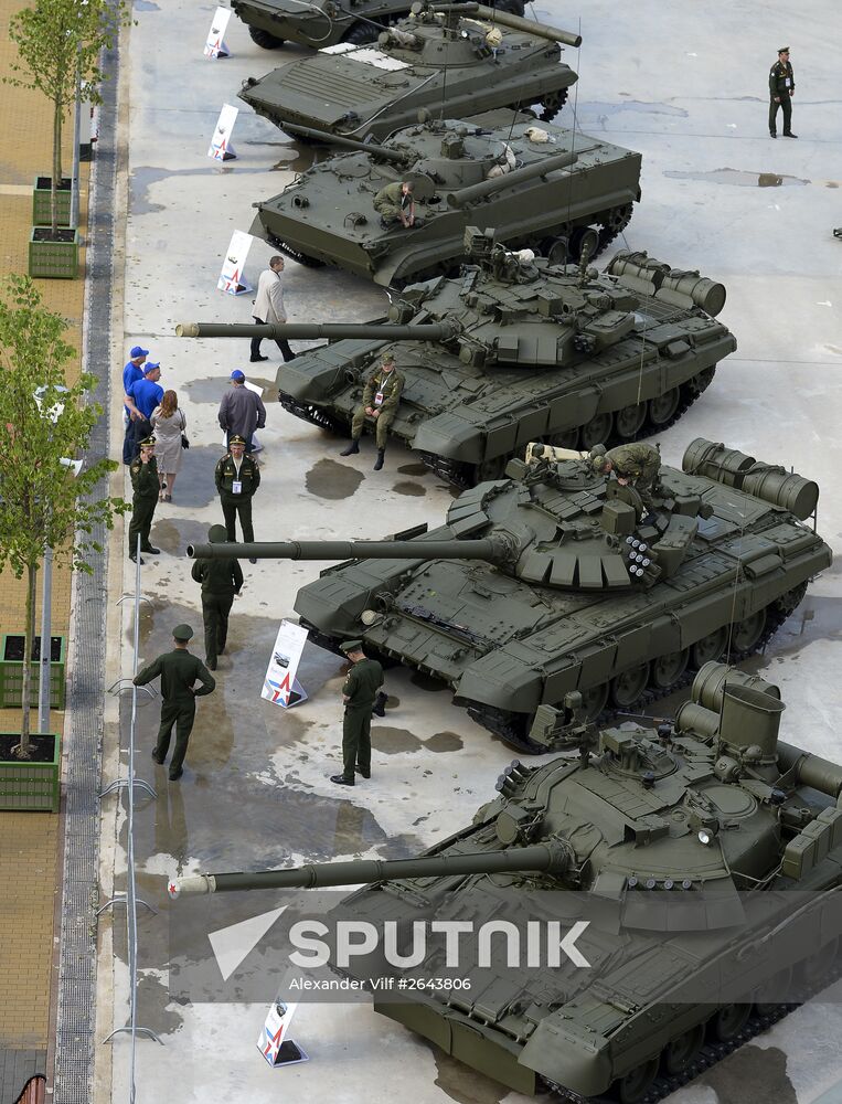 Opening of International Military-Technical Forum ARMY-2015