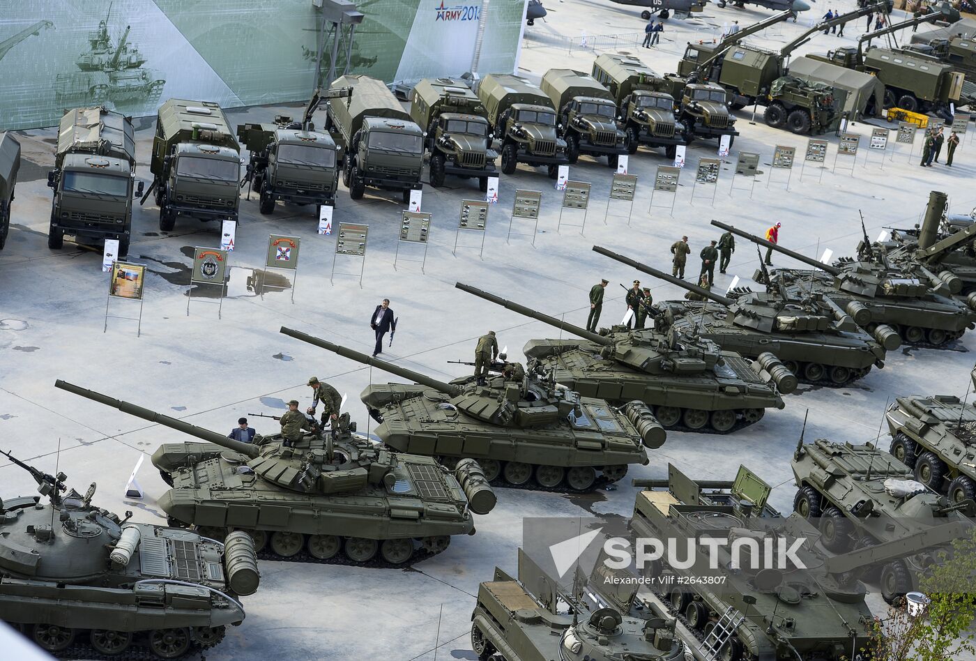 Opening of International Military-Technical Forum ARMY-2015