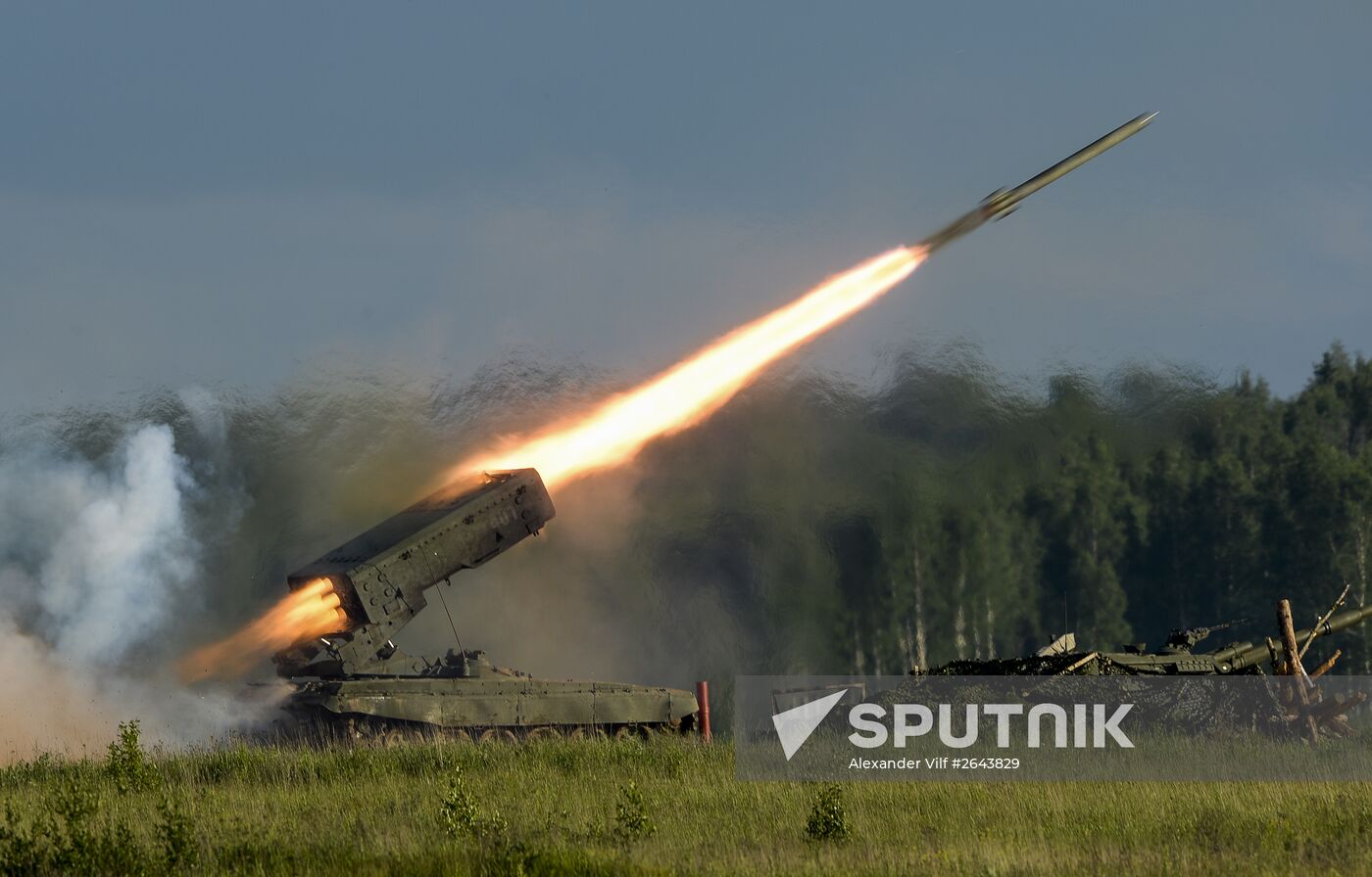 Demonstration program of Army-2015 International Military-Technical Forum