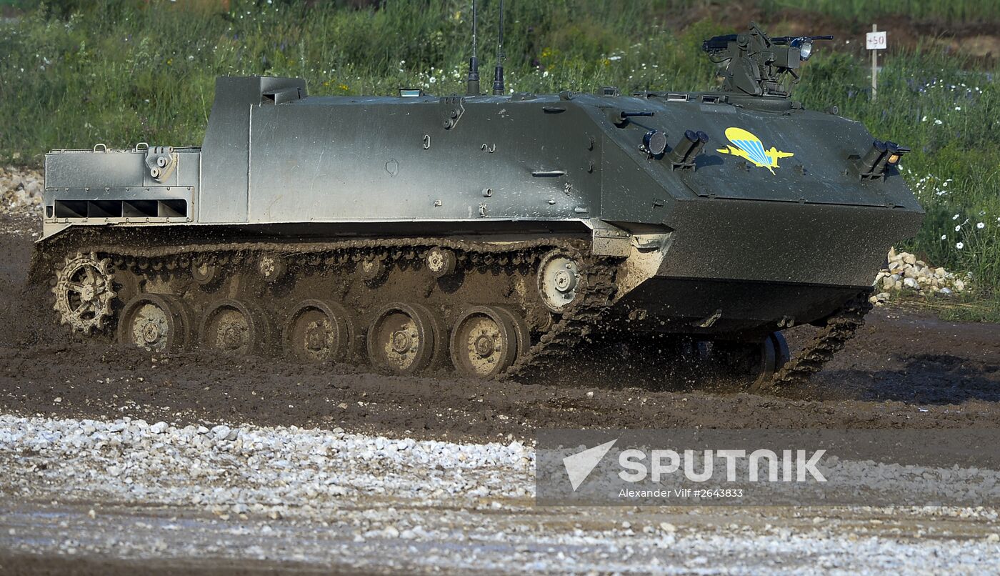 Demonstration program of Army-2015 International Military-Technical Forum
