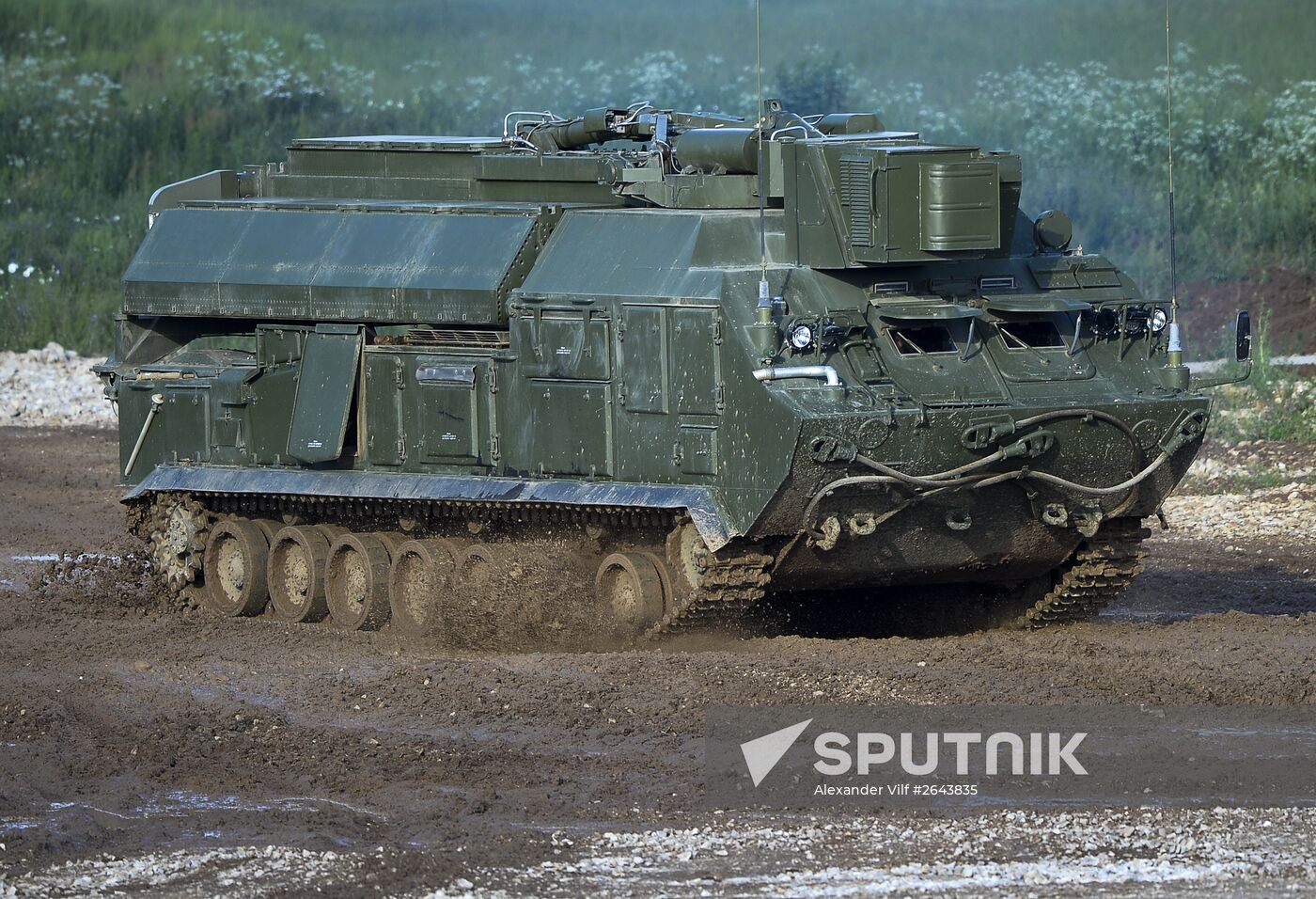 Demonstration program of Army-2015 International Military-Technical Forum