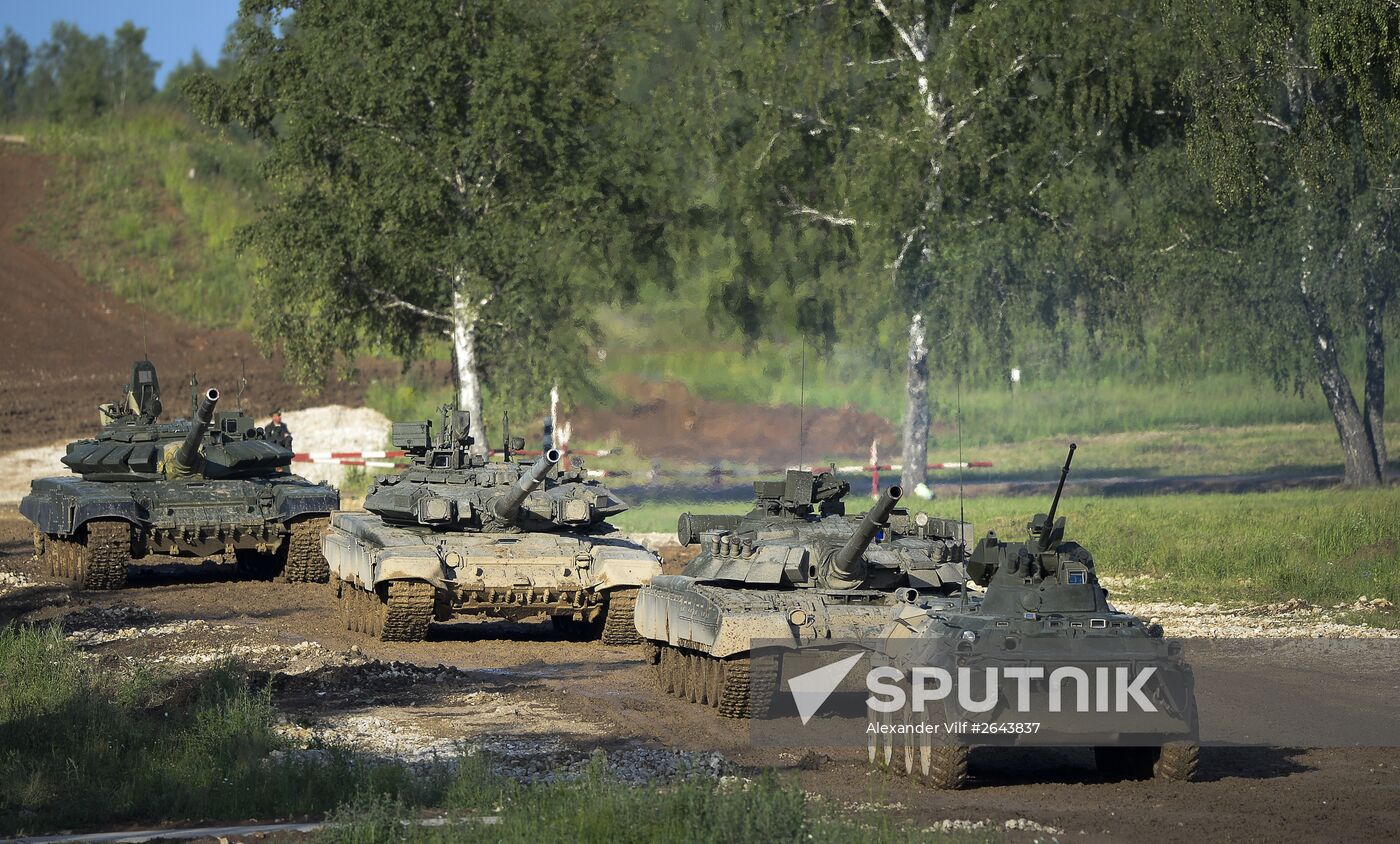 Demonstration program of Army-2015 International Military-Technical Forum