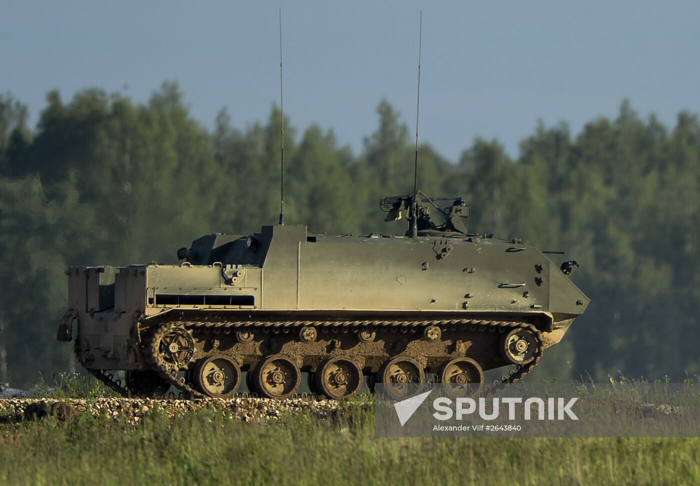 Demonstration program of Army-2015 International Military-Technical Forum