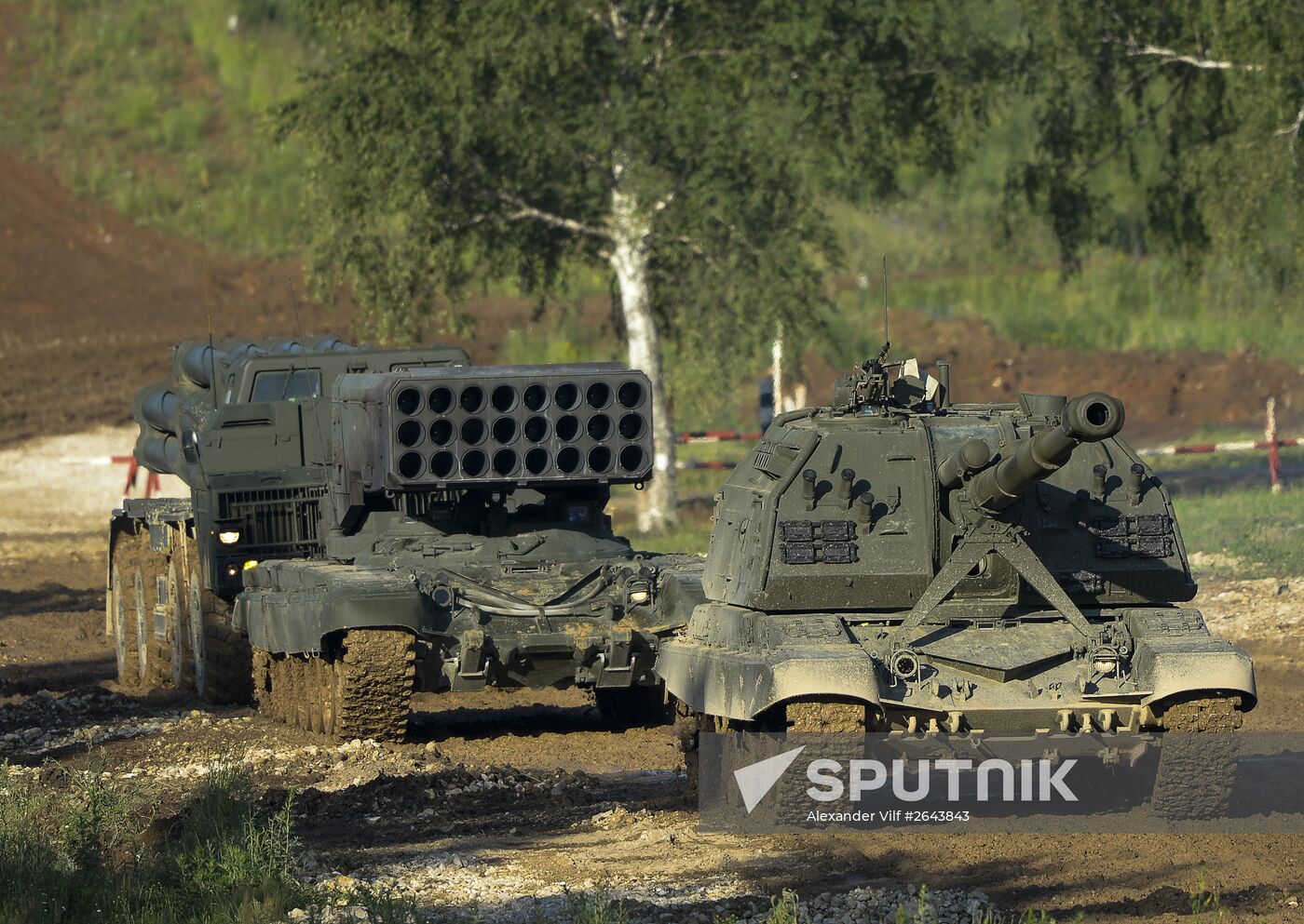 Demonstration program of Army-2015 International Military-Technical Forum