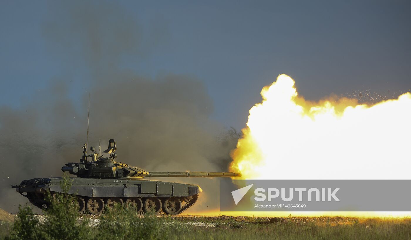 Demonstration program of Army-2015 International Military-Technical Forum