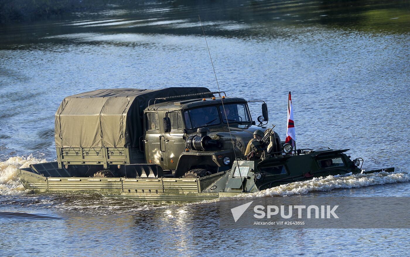 Demonstration program of Army-2015 International Military-Technical Forum