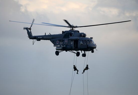 Demonstration program of Army-2015 International Military-Technical Forum