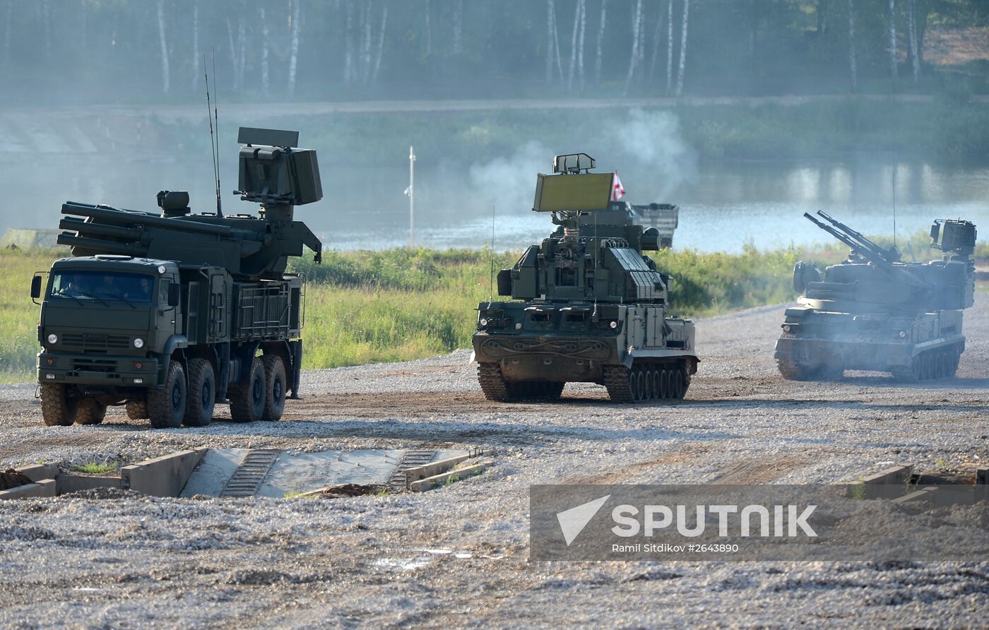 Demonstration program of Army-2015 International Military-Technical Forum