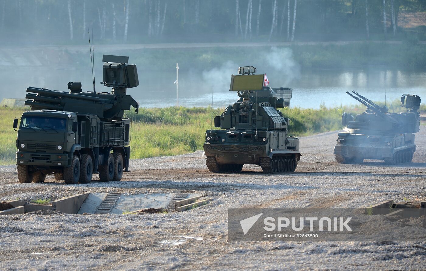 Demonstration program of Army-2015 International Military-Technical Forum
