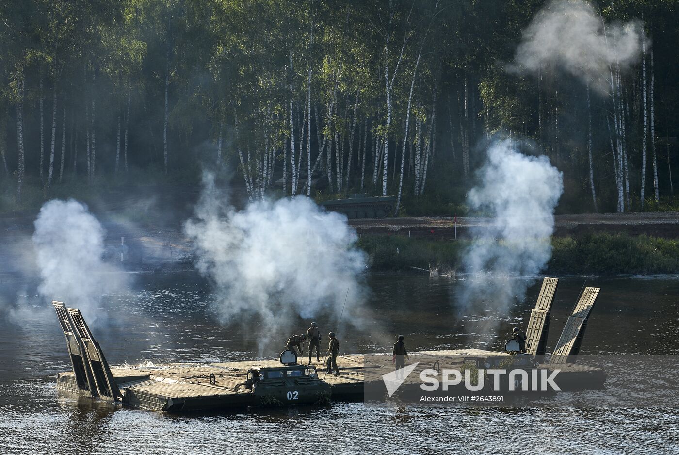 Demonstration program of Army-2015 International Military-Technical Forum