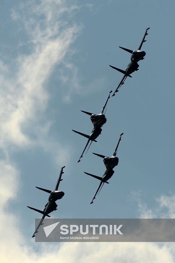 Demonstration program of Army-2015 International Military-Technical Forum