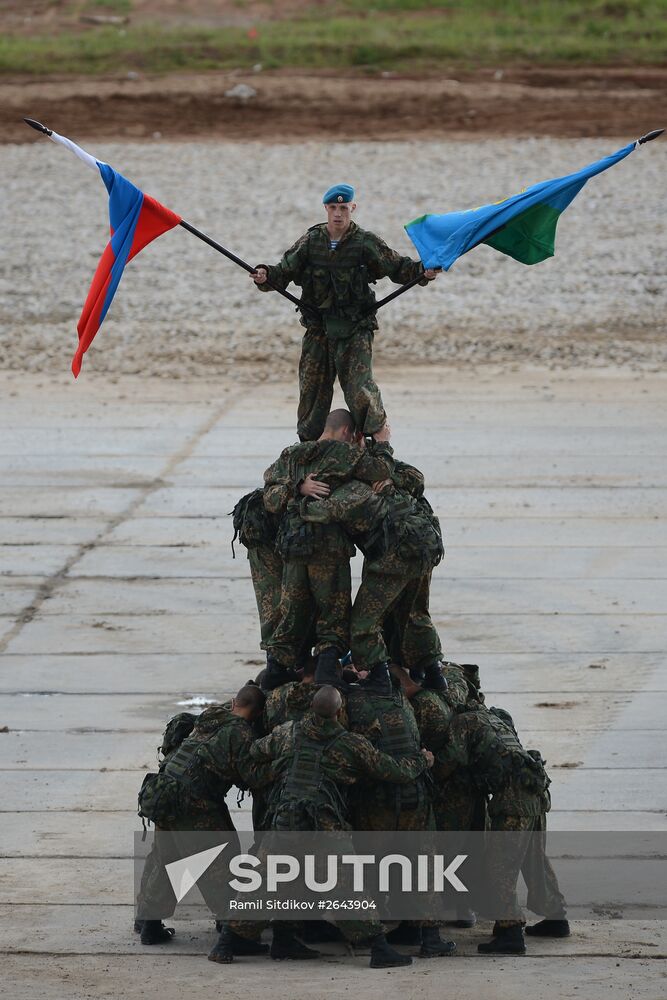 Demonstration program of Army-2015 International Military-Technical Forum