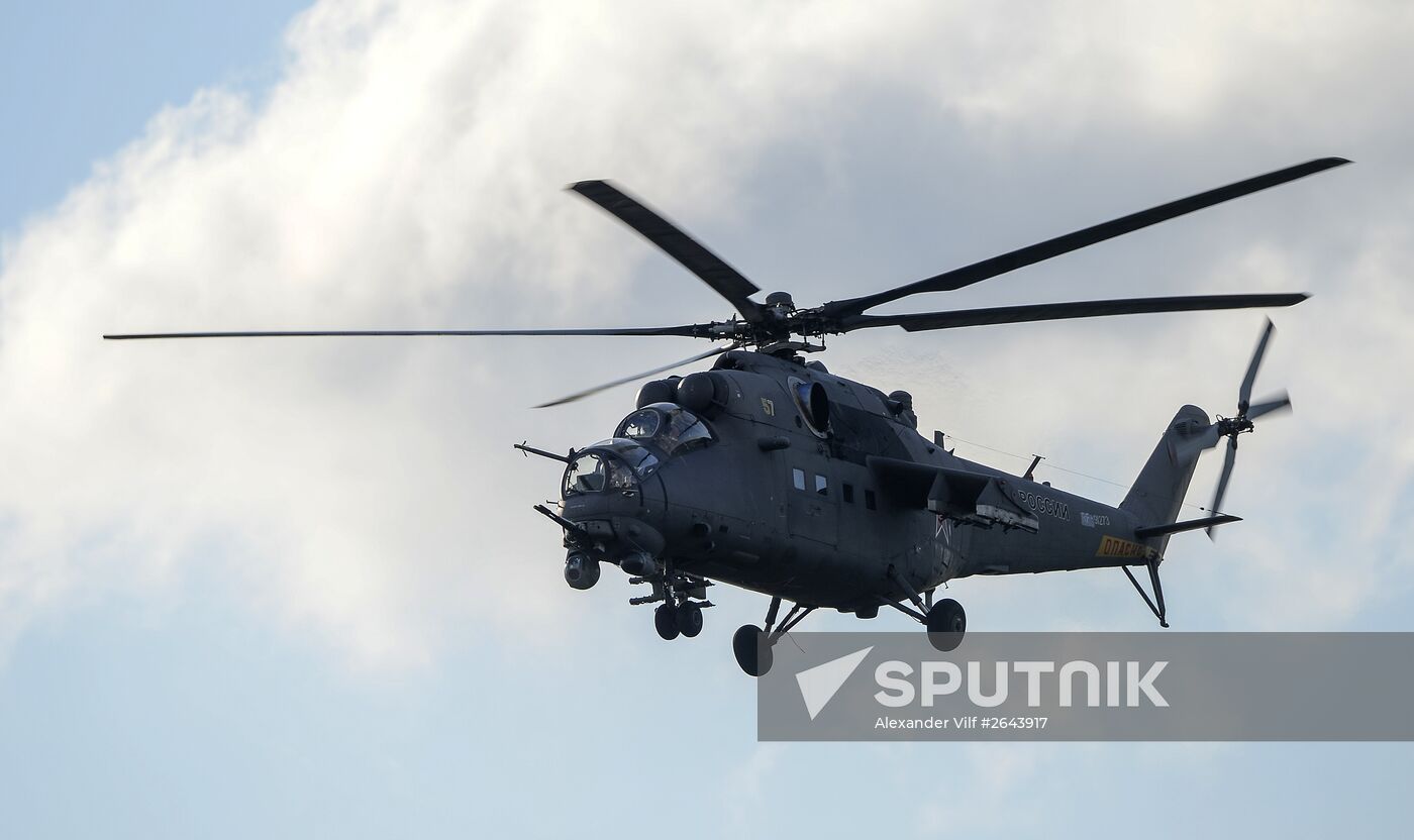 Demonstration program of Army-2015 International Military-Technical Forum