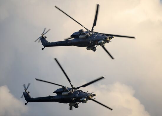 Demonstration program of Army-2015 International Military-Technical Forum