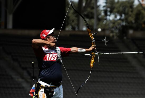 1st European Games. Archery