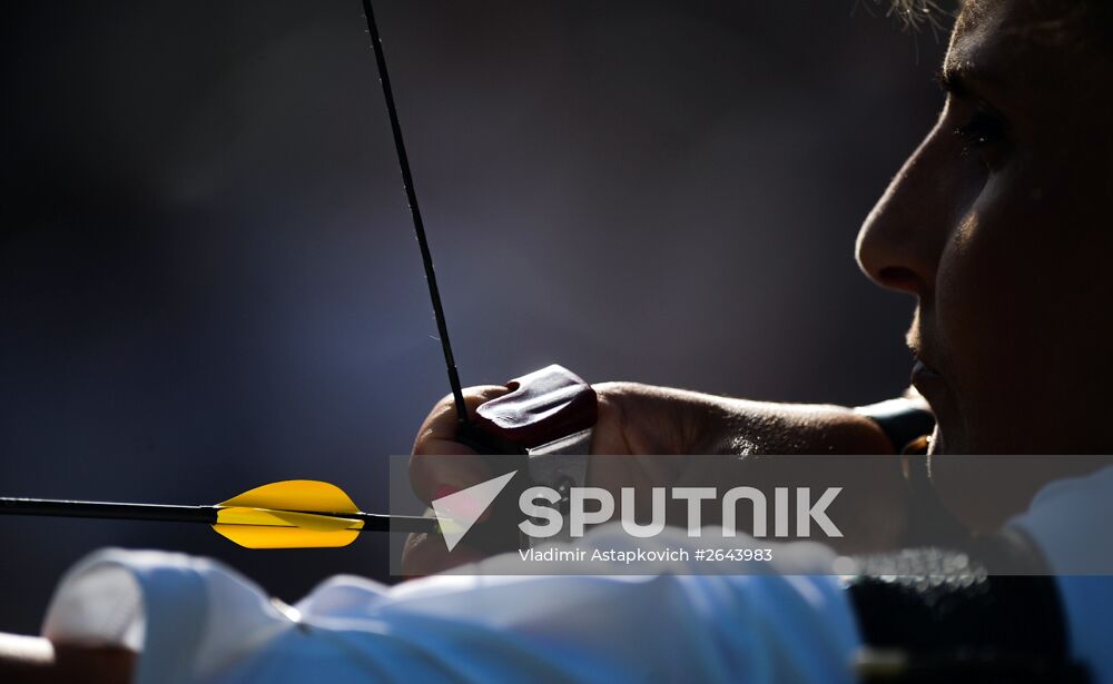 1st European Games. Archery