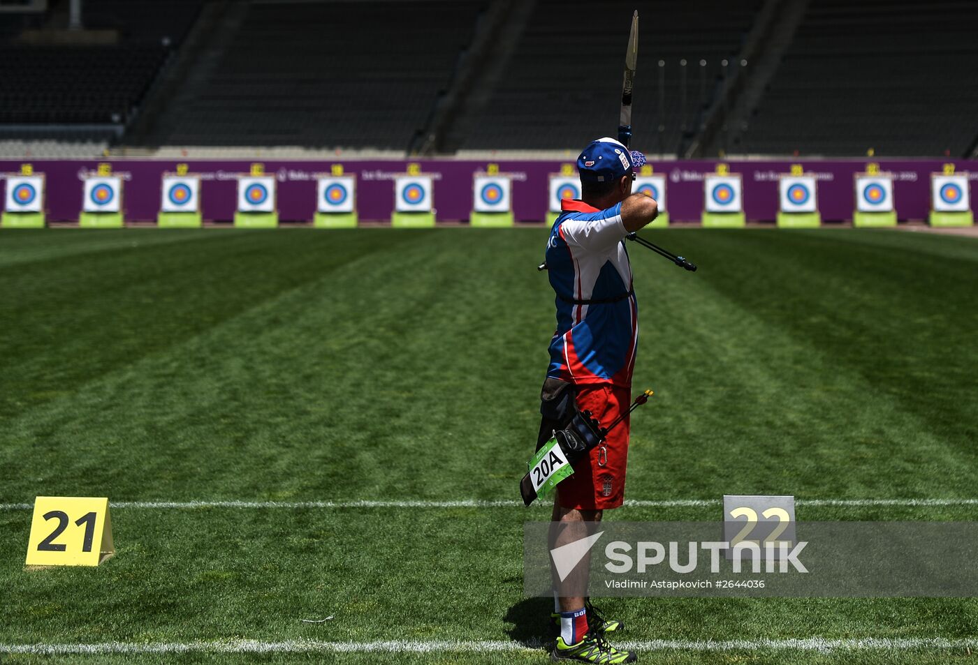 1st European Games. Archery