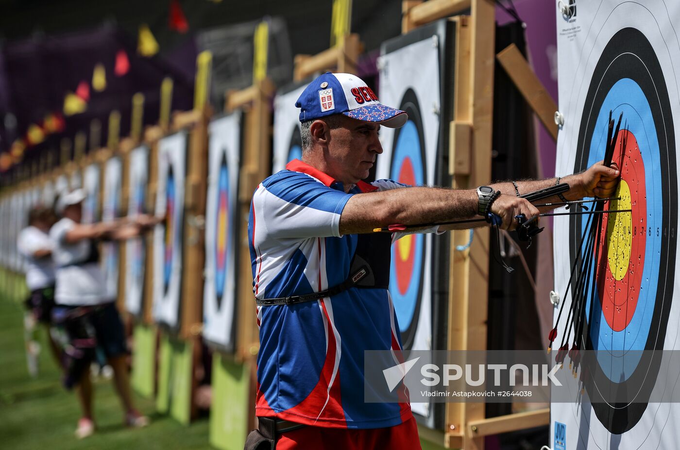 1st European Games. Archery