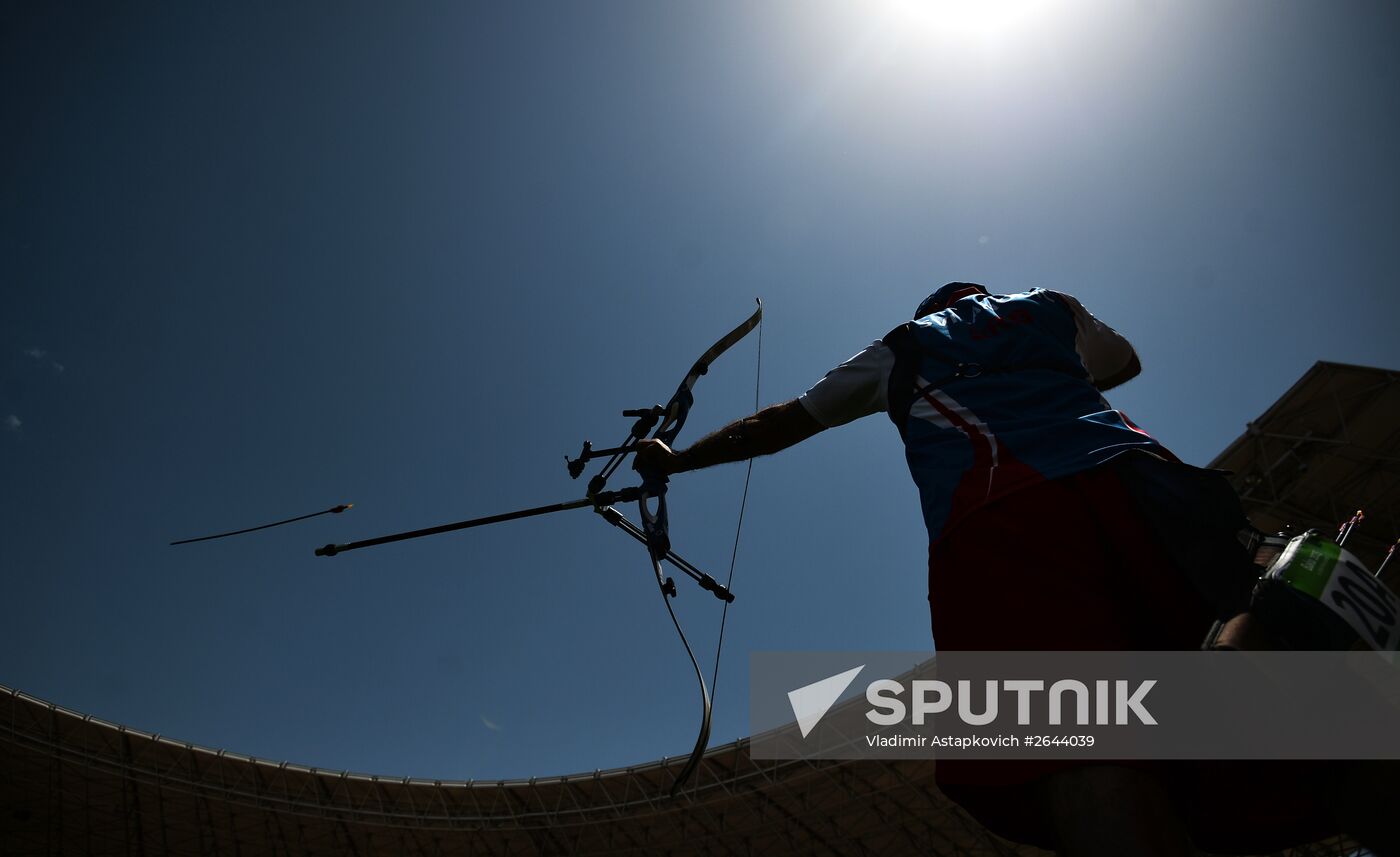 1st European Games. Archery