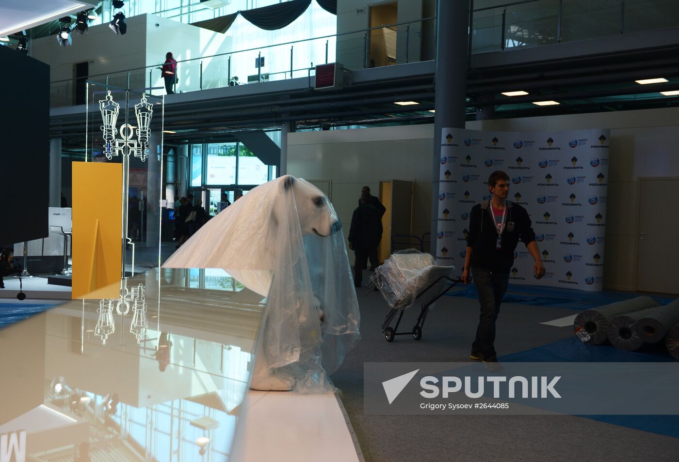 Preparation for St. Petersburg International Economic Forum