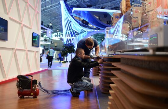 Preparation for St. Petersburg International Economic Forum