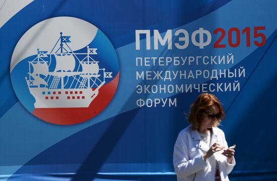 Preparation for St. Petersburg International Economic Forum