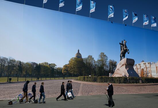 Preparation for St. Petersburg International Economic Forum