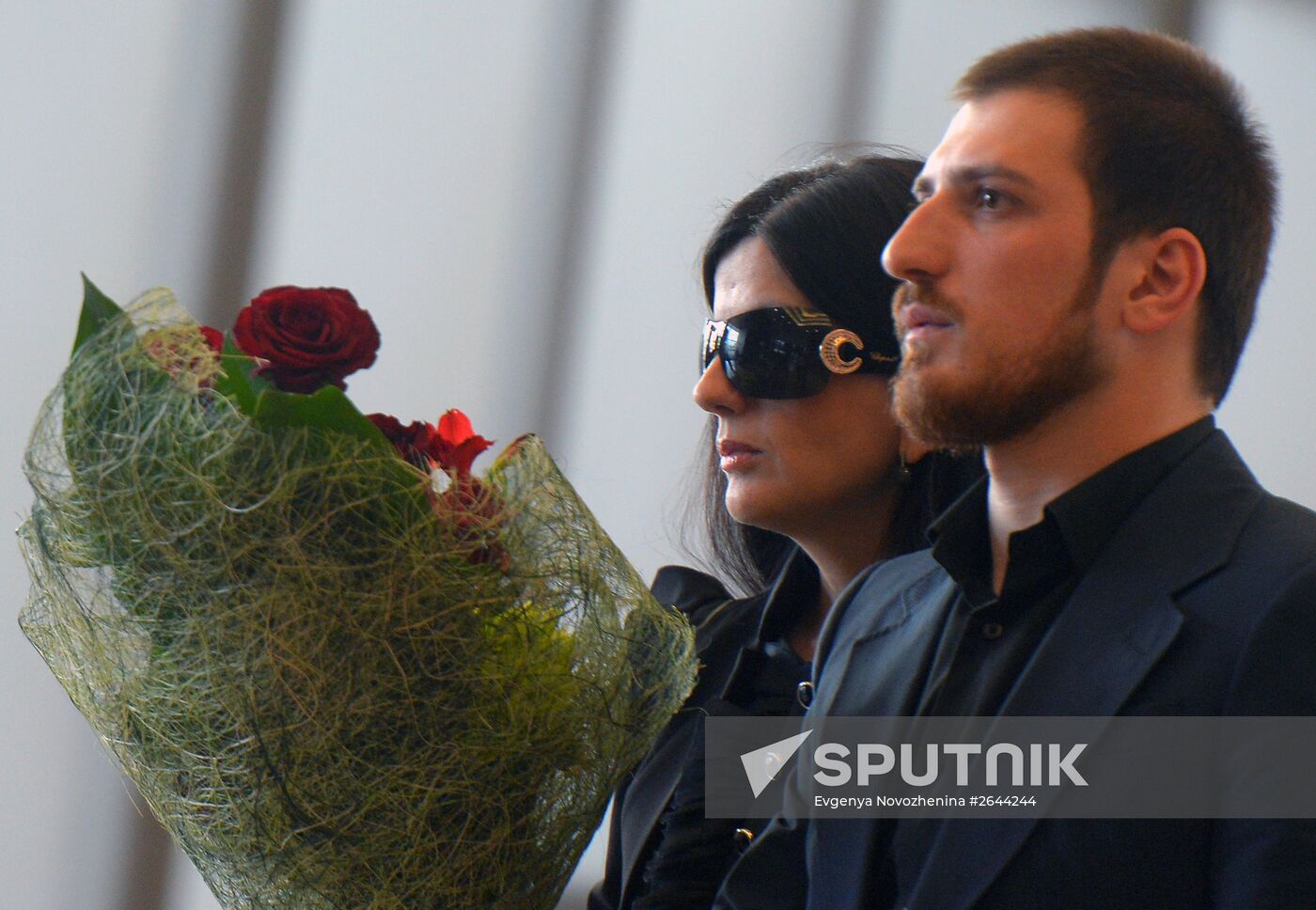 Paying last respects to Zhanna Friske