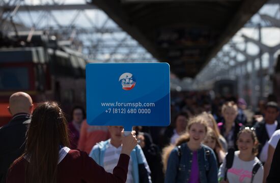 Preparation for St. Petersburg International Economic Forum