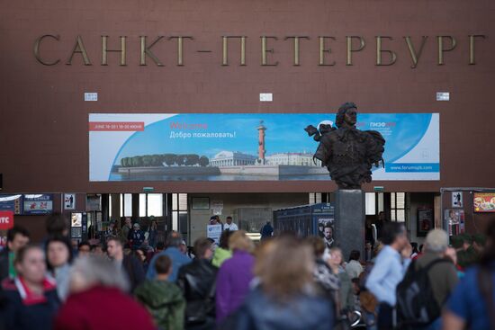 Preparation for St. Petersburg International Economic Forum
