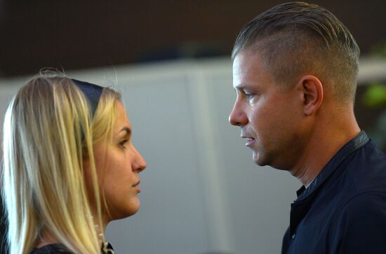 Paying last respects to Zhanna Friske